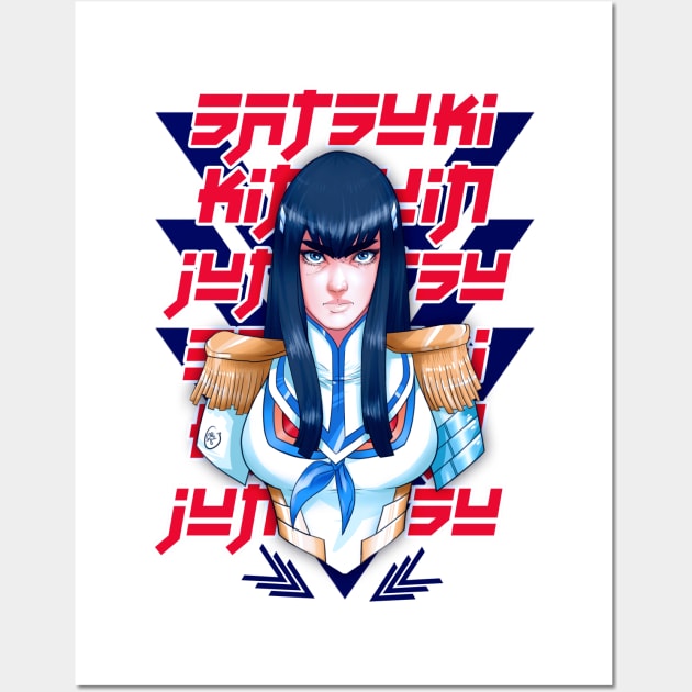 Satsuki Kill la Kill Wall Art by maxgunner44